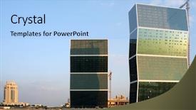  Presentation with qatar - Cool new presentation with nearing completion nov 26 2008 backdrop and a light blue colored foreground