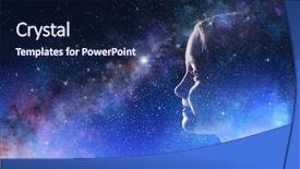  Presentation with nebula - Presentation with nebula - mystery of space world background and a navy blue colored foreground