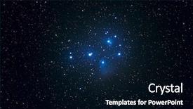  Presentation with nebula - Slides with nebula - pleiades background and a black colored foreground