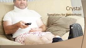  Presentation with workplace accident - PPT layouts enhanced with neck injury - man injured in a car background and a lemonade colored foreground