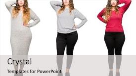  Presentation with collage - Slide set having neck with hand muscular pain background and a light gray colored foreground