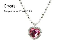  Presentation with silver - Cool new PPT layouts with necklace - silver pendant isolated backdrop and a white colored foreground