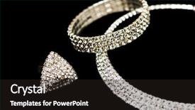  Presentation with diamond - Cool new presentation with necklace isolated on black backdrop and a  colored foreground