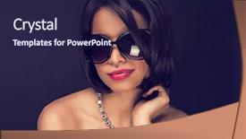  Presentation with sexy santa woman red - Slides enhanced with neckled - sexy brunette elegant woman wearing background and a  colored foreground