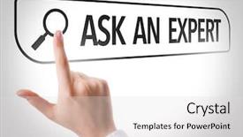  Presentation with autobiography biography written in search - Slide set having need know - ask an expert written background and a light gray colored foreground