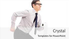  Presentation with toilet - Cool new presentation with need speed - man with toilet paper rushing backdrop and a  colored foreground