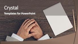  Presentation with japanese write - Presentation theme featuring need to write it down background and a dark gray colored foreground