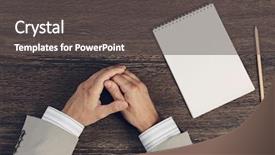  Presentation with japanese write - Slide set having need to write it down background and a dark gray colored foreground