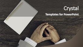  Presentation with japanese write - Slide deck with need to write it down background and a  colored foreground