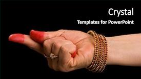  Presentation with indian dance - Audience pleasing presentation consisting of needle of indian classic dance backdrop and a black colored foreground