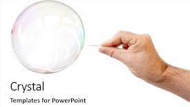  Presentation with hand soap - Beautiful slide set featuring needle to let it pop backdrop and a white colored foreground