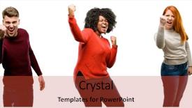  Presentation with angry people - Presentation design having negative emotion annoyed with someone background and a red colored foreground