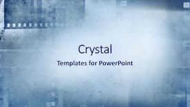  Presentation with movie - Beautiful PPT theme featuring negative frames on blue background backdrop and a sky blue colored foreground