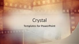  Presentation with film negative - Presentation theme with negativity - film negative frames background copy background and a lemonade colored foreground