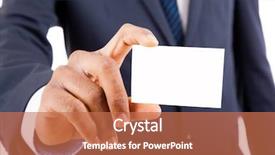  Presentation with african american business - Cool new presentation design with negotiation styles - african american business man backdrop and a coral colored foreground