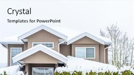  Presentation with community development - PPT layouts featuring neighborhood community development - top of a typical american background and a  colored foreground