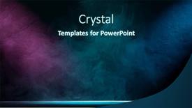  Presentation with neon - PPT layouts consisting of neon-atmospheric-smoke-abstract-background background and a  colored foreground