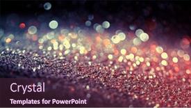  Presentation with glow - Theme featuring neon-bokeh-background-with-various background and a tawny brown colored foreground