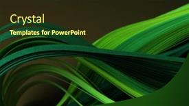  Presentation with paper line - Slide deck featuring neon-green-color-strip-wave background and a wine colored foreground