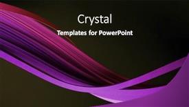  Presentation with paper line - PPT layouts enhanced with neon-pink-violet-color-strip background and a black colored foreground