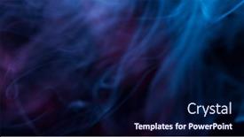  Presentation with fog - Beautiful PPT layouts featuring neon-soft-fog-on-dark backdrop and a navy blue colored foreground