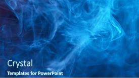  Presentation with neon - Slides having neon-soft-fog-on-dark background and a ocean colored foreground