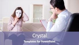  Presentation with neonatal - Audience pleasing slides consisting of neonatal - pregnant woman visiting psychologist doctor backdrop and a seafoam green colored foreground