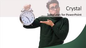  Presentation with young man holdng laptop on lap money - Cool new theme with nerd young money with giant backdrop and a lemonade colored foreground