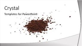  Presentation with coffee - Presentation design enhanced with nescafe - coffee isolated on a white background and a white colored foreground