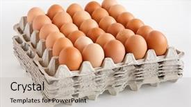  Presentation with nestle - Amazing presentation having nestle food - carton of fresh brown eggs backdrop and a mint green colored foreground