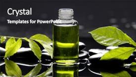  Presentation with aromatherapy - Slides enhanced with netural oil - aromatherapy background and a  colored foreground