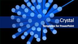 Presentation with algorithm - PPT layouts with network algorithm - wires background and a navy blue colored foreground