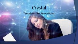  Presentation with front desk - Beautiful presentation featuring network audit - manager in front backdrop and a light blue colored foreground