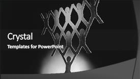  Presentation with doll paper - Amazing slides having network leadership - one paper doll supporting several backdrop and a dark gray colored foreground