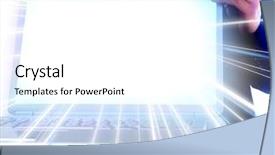  Presentation with network monitoring - Amazing presentation theme having network monitoring - laptop with a blank screen backdrop and a white colored foreground