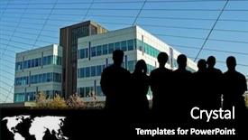  Presentation with corporate - Amazing slides having network slides - corporate business meeting backdrop and a black colored foreground