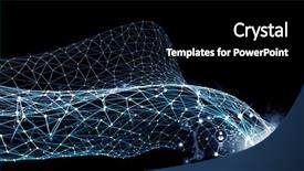  Presentation with networking - Colorful slides enhanced with networking globe laptops - concept of global networking backdrop and a black colored foreground