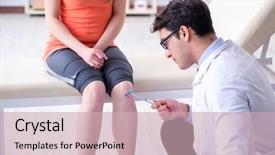  Presentation with metabolic syndrome doctor examining - PPT theme having neurology examination - doctor neurologist examining female patient background and a  colored foreground