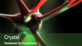  Presentation with nerve - Presentation theme with neuron - nerve cell background and a forest green colored foreground