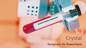  Presentation with lab test - Slides enhanced with neurosterone-pheromone-in-test-tube background and a lemonade colored foreground
