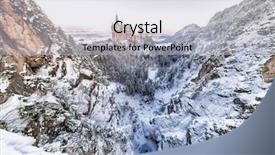  Presentation with middle ages - PPT theme featuring neuschwanstein castle during sunrise background and a  colored foreground