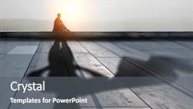  Presentation with give - Slides enhanced with never give up with faith background and a gray colored foreground