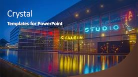  Presentation with tempe - Beautiful PPT layouts featuring new-2014-tempe-arts-center backdrop and a ocean colored foreground