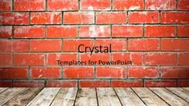  Presentation with old stone age - Presentation with new age - grungy textured red and white background and a coral colored foreground