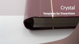  Presentation with holy quran old book - Presentation theme consisting of new age religion - old book on a white background and a  colored foreground