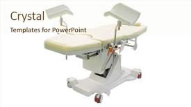  Presentation with modern black and white trees - Beautiful PPT layouts featuring new and modern medical table backdrop and a cream colored foreground