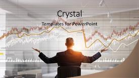  Presentation with media - PPT layouts having new approach - businessman in office mixed media background and a light gray colored foreground