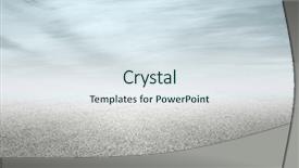  Presentation with asphalt road - Amazing presentation theme having new asphalt road and sky backdrop and a sky blue colored foreground