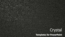  Presentation with asphalt - Cool new slides with new-asphalt-texture-top-view backdrop and a dark gray colored foreground