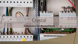  Presentation with high voltage - Slides enhanced with new-automated-system-of-electric background and a light gray colored foreground